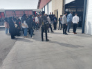 بازدید دانشجویان و تیمهای شرکتکننده در دومین جشنواره تولید، دانشبنیان و کارآفرینی از شهرک صنعتی بیرجند