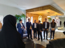 بازدید رئیس پارک علم و فناوری خراسان جنوبی از مرکز نوآوری دانشگاه صنعتی بیرجند