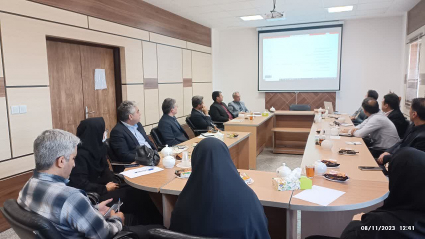 جلسه توسعه زنجیره ارزش گوهرسنگ در دبیرخانه گروه کاری توسعه زنجیره ارزش راهبردی استان روز چهارشنبه ۱۷ آبان ۱۴۰۲ در سالن جلسات دانشگاه صنعتی بیرجند برگزار شد