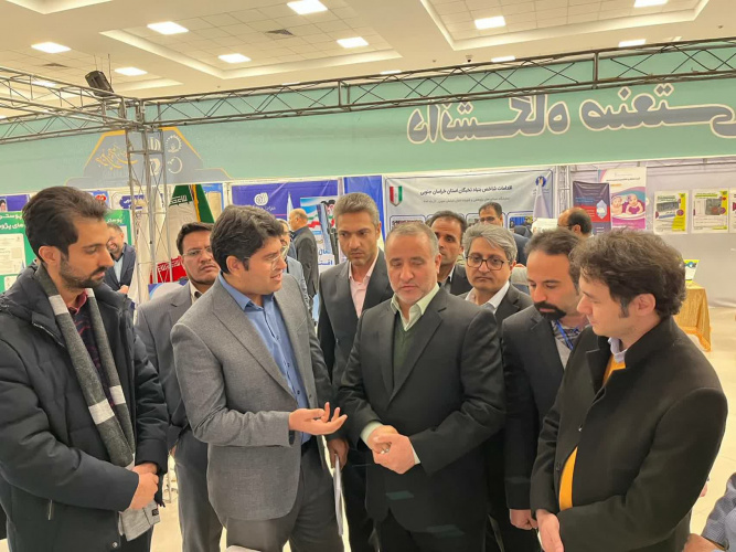 نمایش اقتدار علمی دانشگاه صنعتی بیرجند در نمایشگاه هفته پژوهش استان