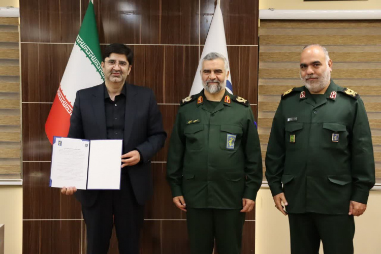 انعقاد تفاهم نامه همکاری‌های علمی و پژوهشی دانشگاه صنعتی بیرجند با معاونت دانش و پژوهش سپاه