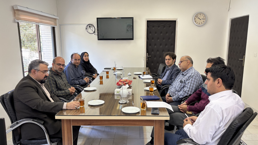 برگزاری جلسه مدیران معاونت پژوهش و فناوری با معاون اداری و مالی دانشگاه