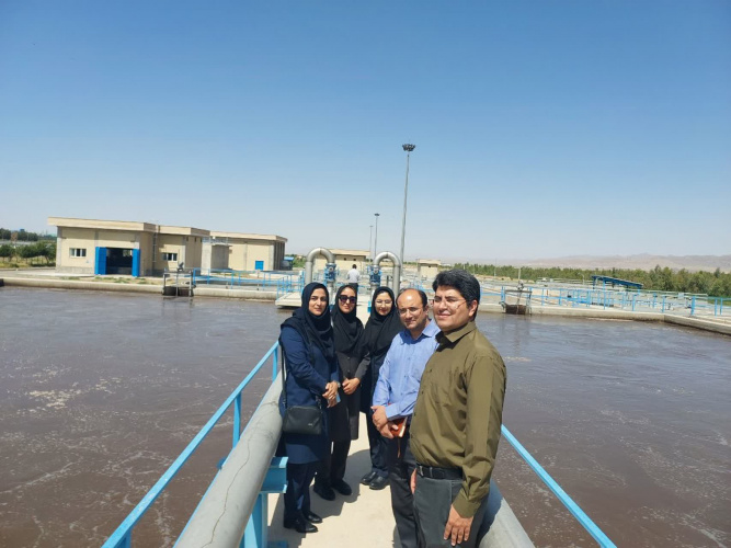 گسترش همکاری‌های مشترک بین دانشگاه صنعتی بیرجند و تصفیه خانه فاضلاب بیرجند